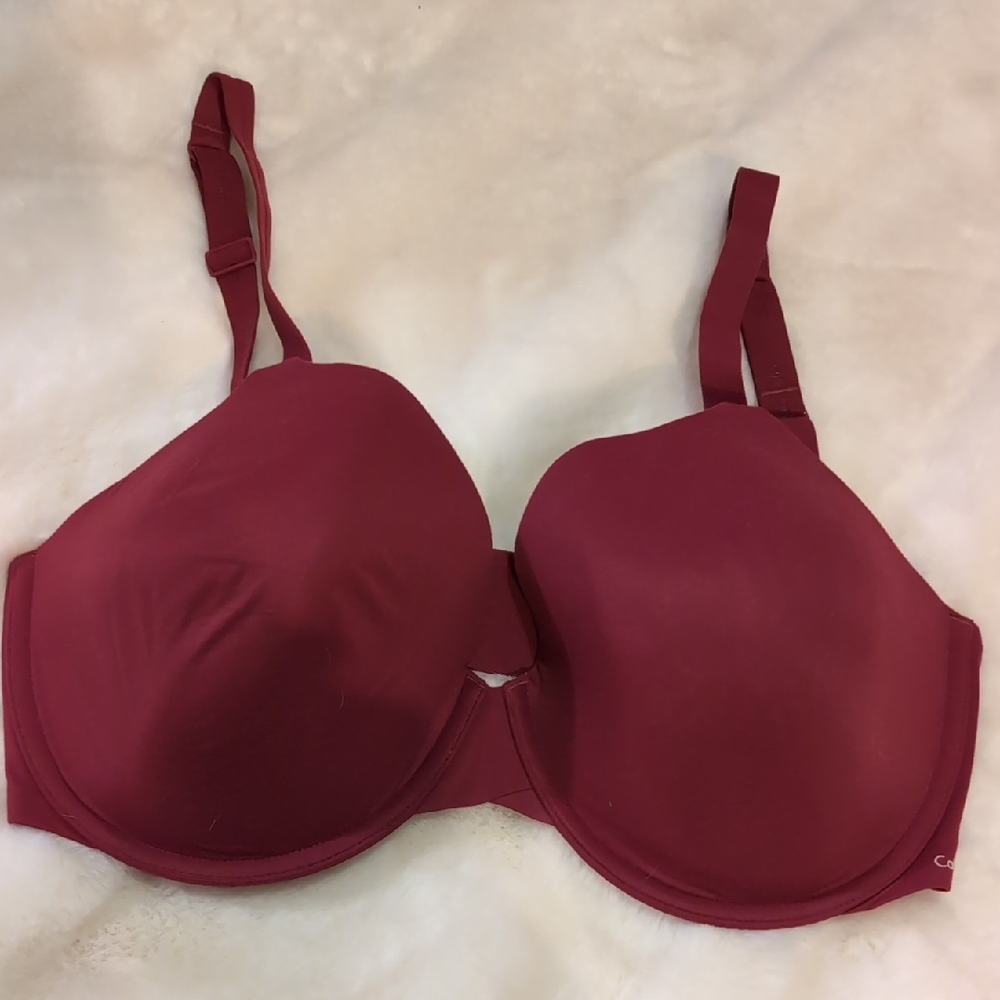 Calvin Klein Deep Red Bra